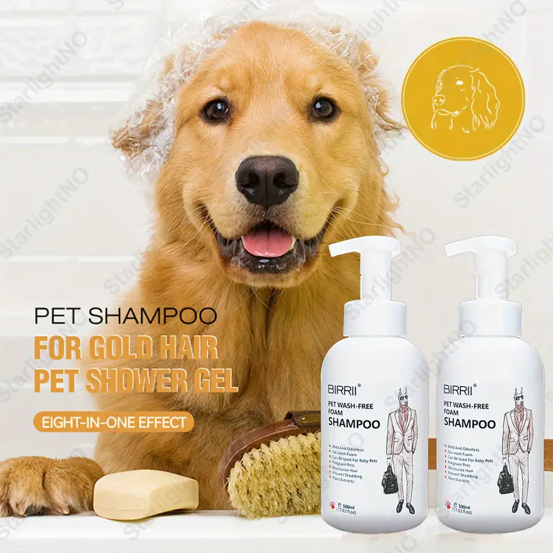 shampu y acondicionador natural para perros y gatos