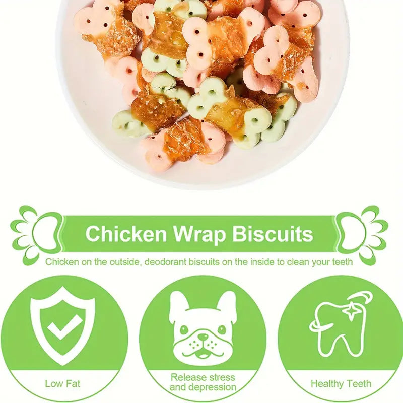 snack para perros y gatos